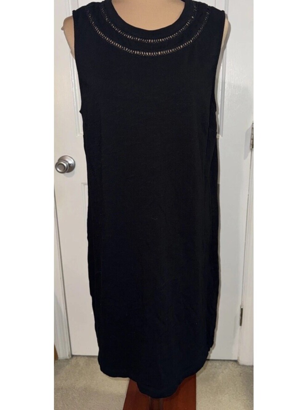 Talbots Black Shift Dress Women’s Size XL Petite